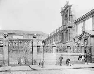 Ecole Nationale Superieure des Beaux-Arts, Rue Bonaparte, Paris, ca. 1890-1900
